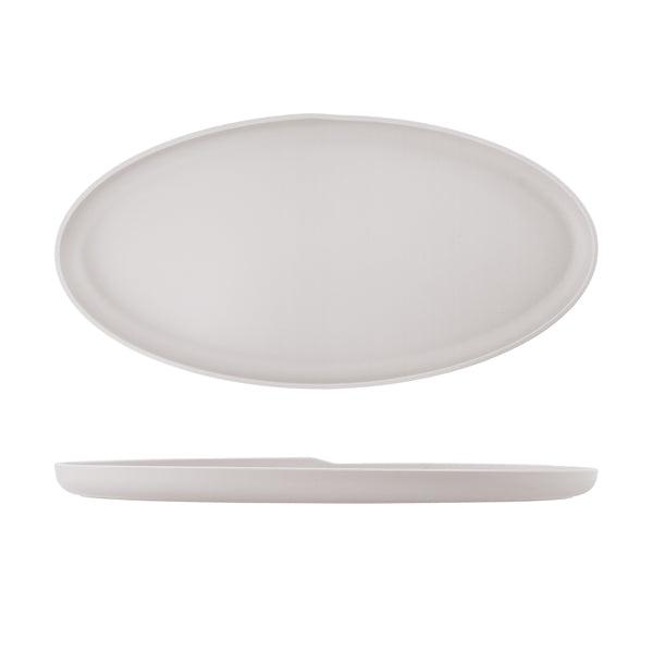 White Copenhagen Oval Melamine Dish 55 x 27.5cm - BESPOKE 77