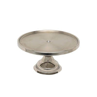 Genware S/St. Cake Stand 13"Dia.6.5" High - BESPOKE 77