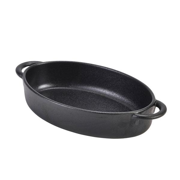 Forge Stoneware Oval Dish 17.5 x 11.5 x 4cm - BESPOKE 77