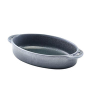 Forge Graphite Stoneware Oval Dish 17.5 x 11.5 x 4cm - BESPOKE 77
