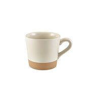 GenWare Kava White Stoneware Coffee Cup 34cl/12oz - BESPOKE 77