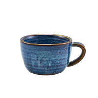 Terra Porcelain Aqua Blue Coffee Cup 28.5cl/10oz - BESPOKE 77