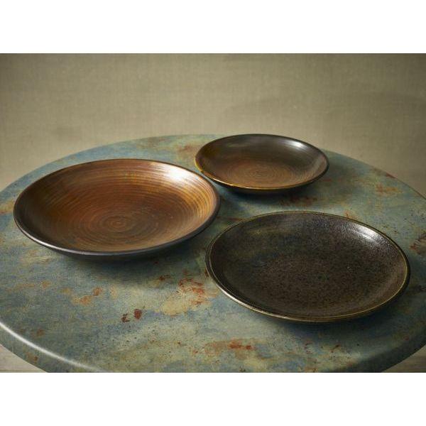 Terra Porcelain Rustic Copper Deep Coupe Plate 21cm - BESPOKE 77