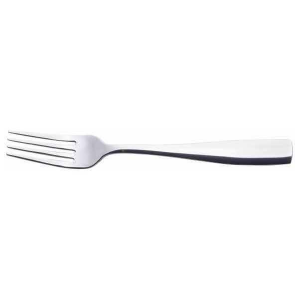 Genware Square Dessert Fork 18/0 (Dozen) - BESPOKE 77