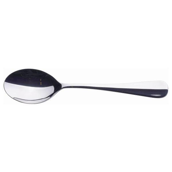 Genware Baguette Dessert Spoon 18/0 (Dozen) - BESPOKE 77