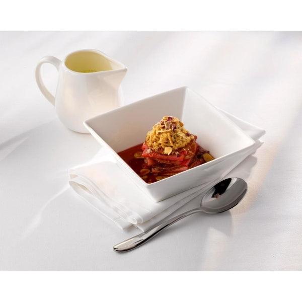 Genware Saffron Dessert Spoon 18/0 (Dozen) - BESPOKE 77