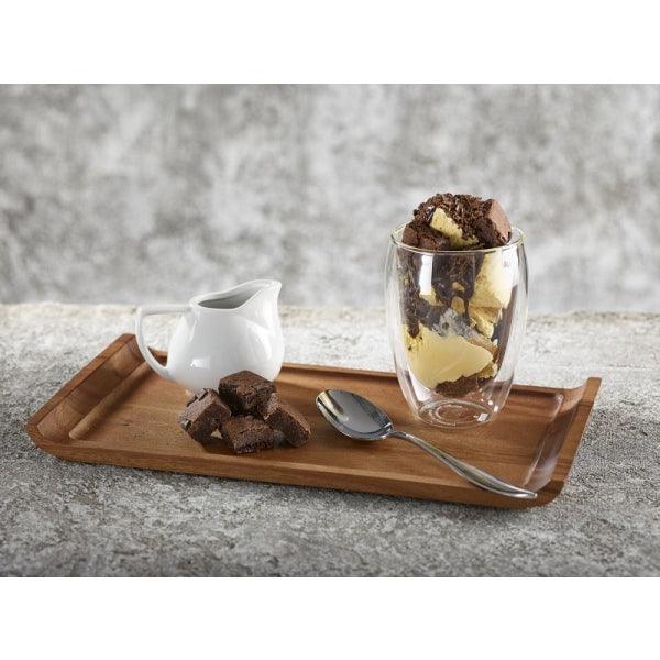 Genware Saffron Dessert Spoon 18/0 (Dozen) - BESPOKE 77