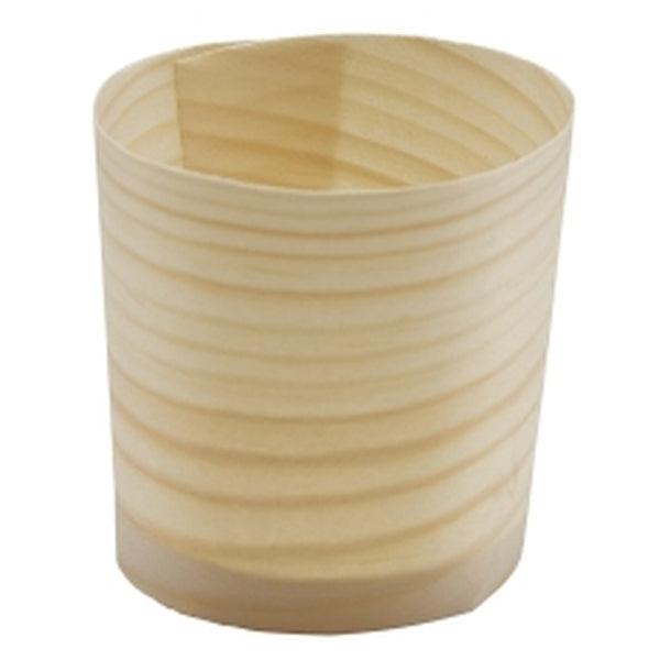 GenWare Disposable Wooden Serving Cups 4.5cm (100pcs) - BESPOKE 77