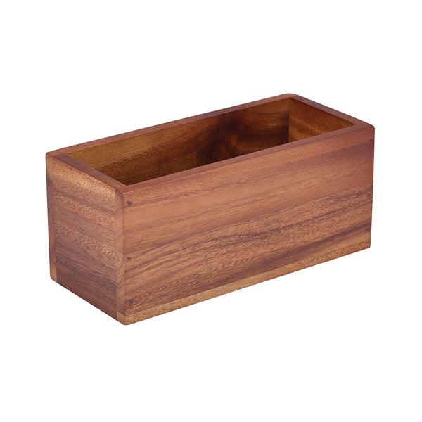 Acacia Wood Table Caddy 23 x 10 x 10cm - BESPOKE 77