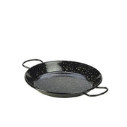 Black Enamel Paella Pan 20cm - BESPOKE 77