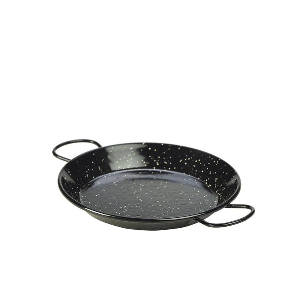Black Enamel Paella Pan 20cm - BESPOKE 77