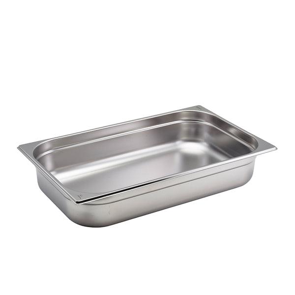 St/St Gastronorm Pan 1/1 - 100mm Deep - BESPOKE 77