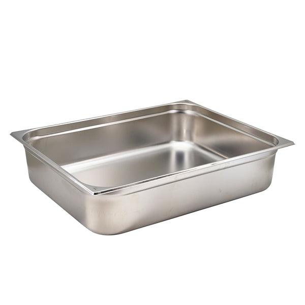 St/St Gastronorm Pan 2/1 - 150mm Deep - BESPOKE 77