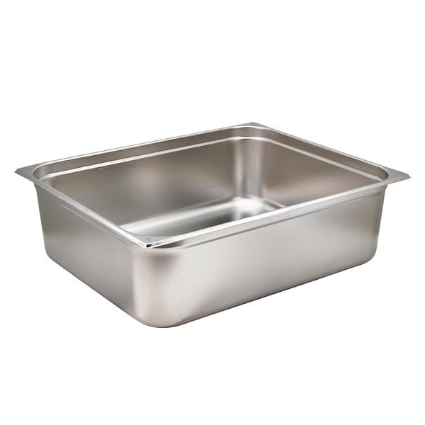 St/St Gastronorm Pan 2/1 - 200mm Deep - BESPOKE 77