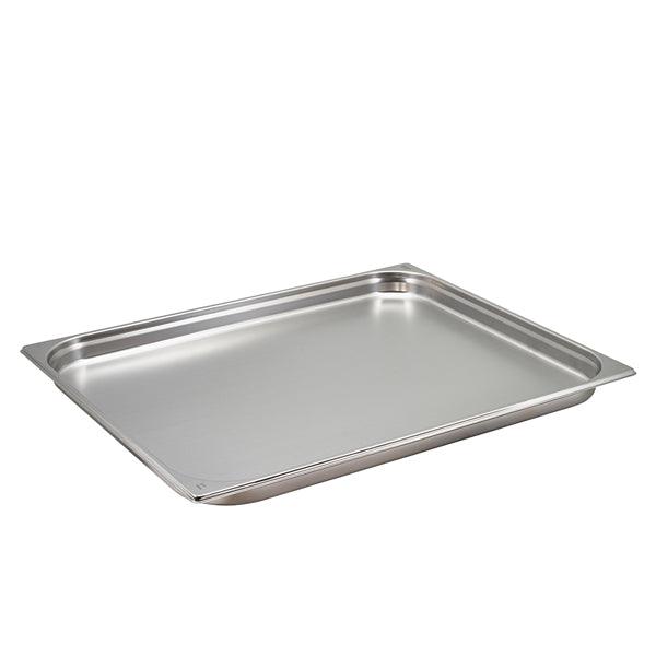 St/St Gastronorm Pan 2/1 - 40mm Deep - BESPOKE 77