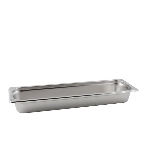 St/St Gastronorm Pan 2/4 - 65mm Deep - BESPOKE 77