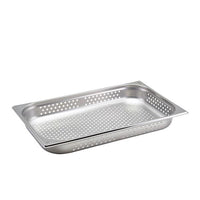 Perforated St/St Gastronorm Pan 1/1 - 65mm Deep - BESPOKE 77