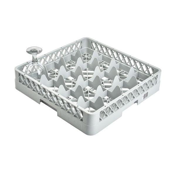 Genware 16 Comp Glass Rack With 3 Extenders - BESPOKE 77