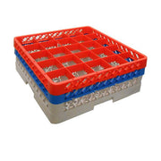 Genware 25 Comp Glass Rack With 2 Extenders - BESPOKE 77