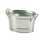 Galvanised Steel Serving Bucket 15.5 x 11 x 8.5cm - BESPOKE 77