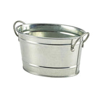 Galvanised Steel Serving Bucket 15.5 x 11 x 8.5cm - BESPOKE 77