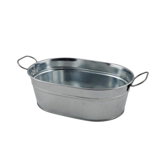 Galvanised Steel Serving Bucket 23 x 15 x 7cm - BESPOKE 77