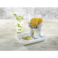 Galvanised Steel Serving Bucket 8.5cm Dia - BESPOKE 77