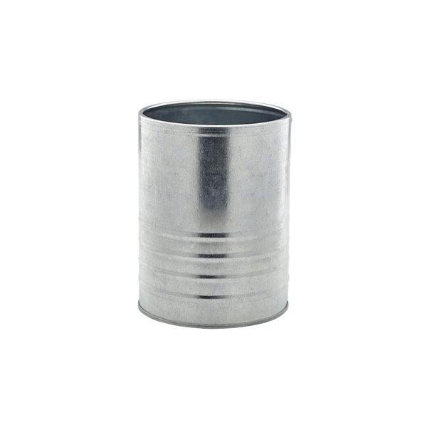 Galvanised Steel Can 11cm Dia x 14.5cm - BESPOKE 77