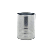 Galvanised Steel Can 11cm Dia x 14.5cm - BESPOKE 77