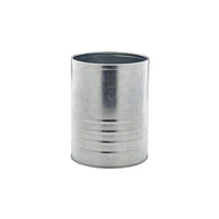 Galvanised Steel Can 11cm Dia x 14.5cm - BESPOKE 77
