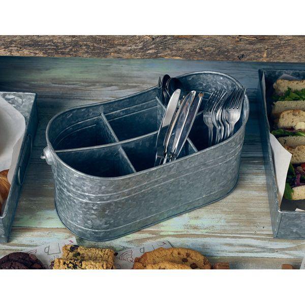 GenWare Galvanised Steel Cutlery Caddy - BESPOKE 77