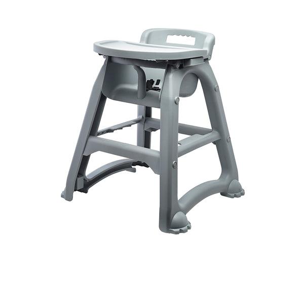 GenWare Grey PP Stackable High Chair - BESPOKE 77