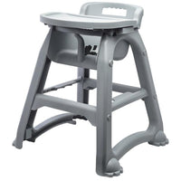 GenWare Grey PP Stackable High Chair - BESPOKE 77