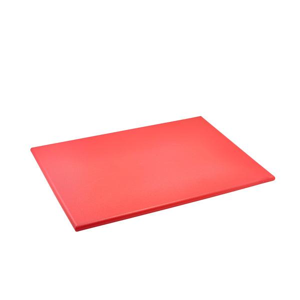 GenWare Red High Density Chopping Board 18 x 24 x 0.75" - BESPOKE 77