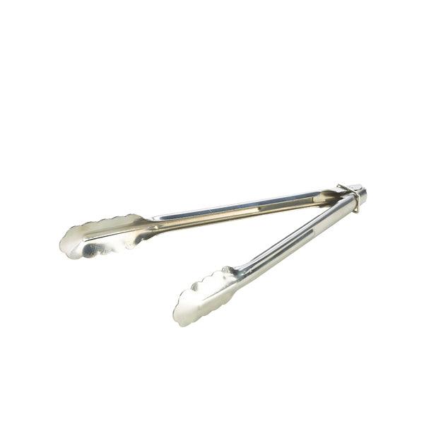 Heavy Duty S/St All Purpose Tongs 12'' - BESPOKE 77