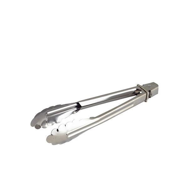 Heavy Duty S/St All Purpose Tongs 9'' - BESPOKE 77