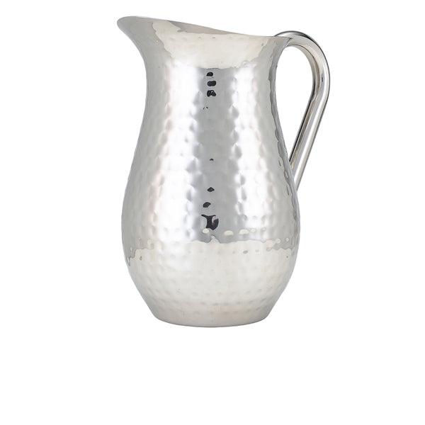 GenWare Hammered Stainless Steel Water Jug 2L/67.6oz - BESPOKE 77