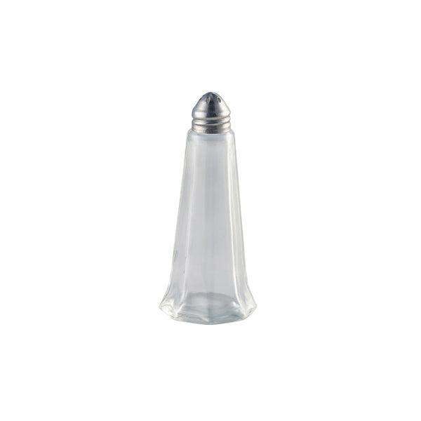 Glass Lighthouse Pepper Shaker Silver Top - BESPOKE 77