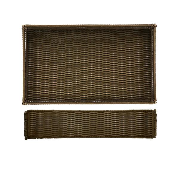 Foldable Polywicker GN1/1 Basket 53 x 32.5 x 10cm - BESPOKE 77