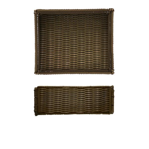 Foldable Polywicker GN1/2 Basket 32.5 x 26.5 x 10cm - BESPOKE 77