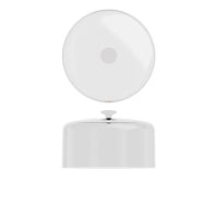 Clear PC Dome Lid With White Handle 26.5 x 16.2cm - BESPOKE 77