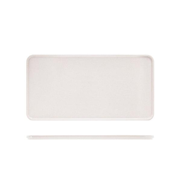 White Tokyo Melamine Bento Box Lid 34.8 x 18cm - BESPOKE 77