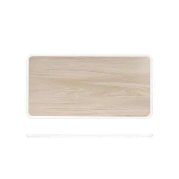 White Oak White Tokyo Melamine Bento Box Lid 34.8 x 18cm - BESPOKE 77