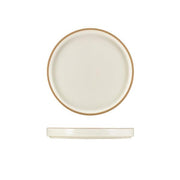 GenWare Kava White Stoneware Presentation Plate 18cm - BESPOKE 77