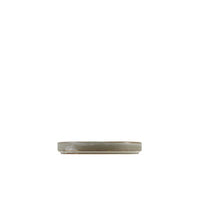 Terra Porcelain Grey Low Presentation Plate 14cm - BESPOKE 77