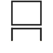 Black Luxor Metal GN1/2 Riser 32.5 x 26.5 x 17cm - BESPOKE 77