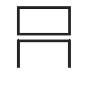 Black Luxor Metal GN1/3 Riser 32.5 x 17.6 x 17cm - BESPOKE 77