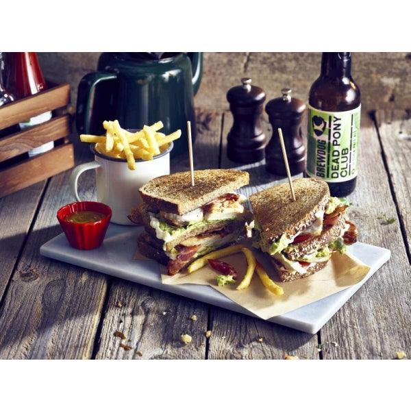 White Marble Platter 32x18cm GN 1/3 - BESPOKE 77