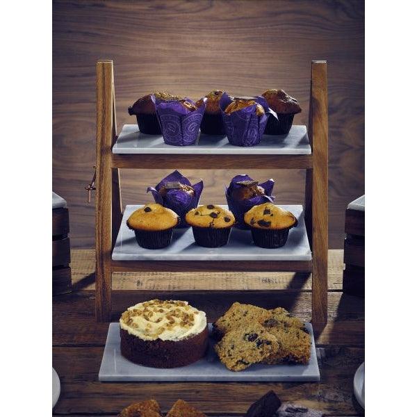 Grey Marble Platter 32x26cm GN 1/2 - BESPOKE 77