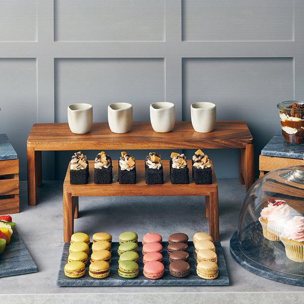 GenWare Dark Grey Marble Platter 33cm Dia - BESPOKE 77